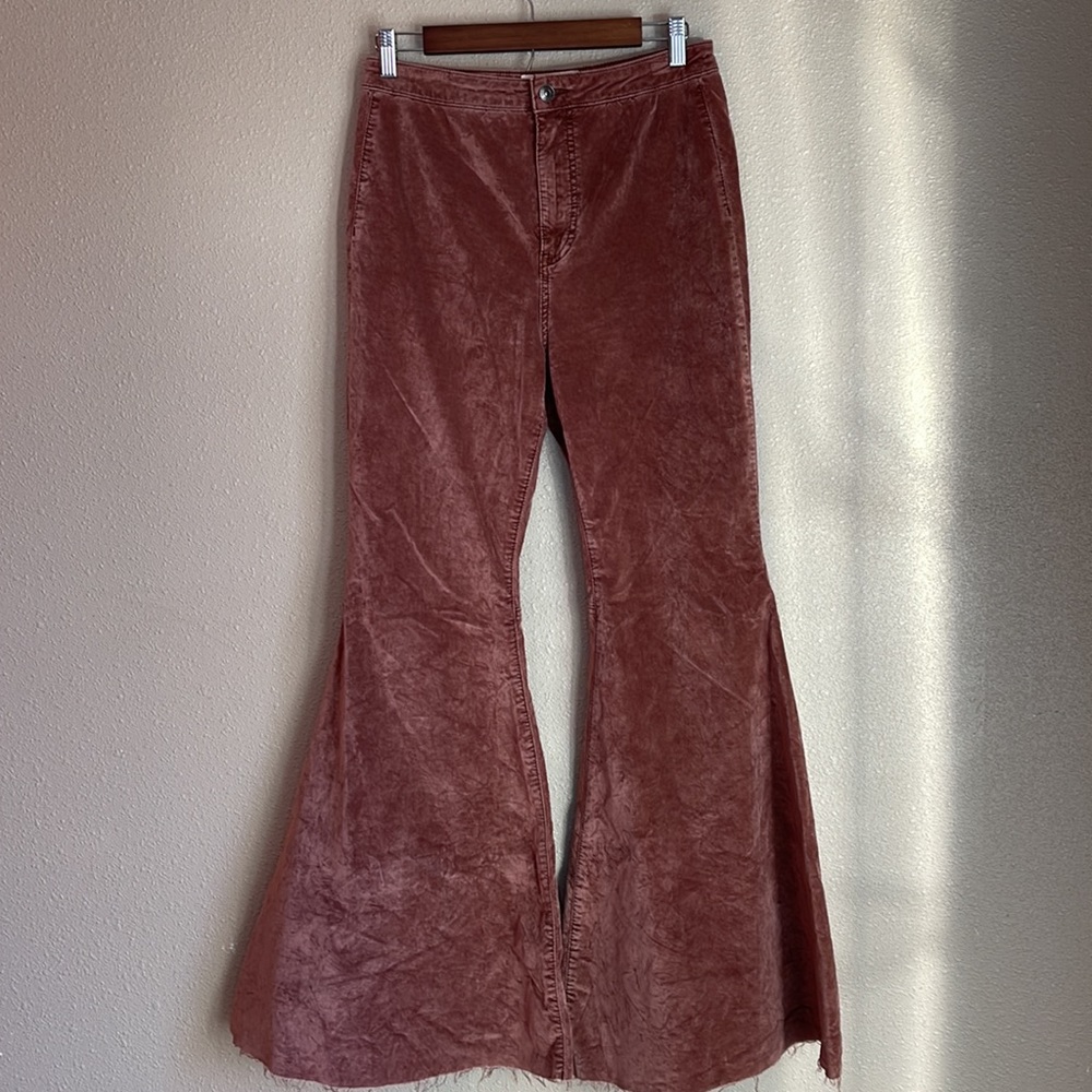 We The Free Rust Flare Pants - Picture 4 of 14